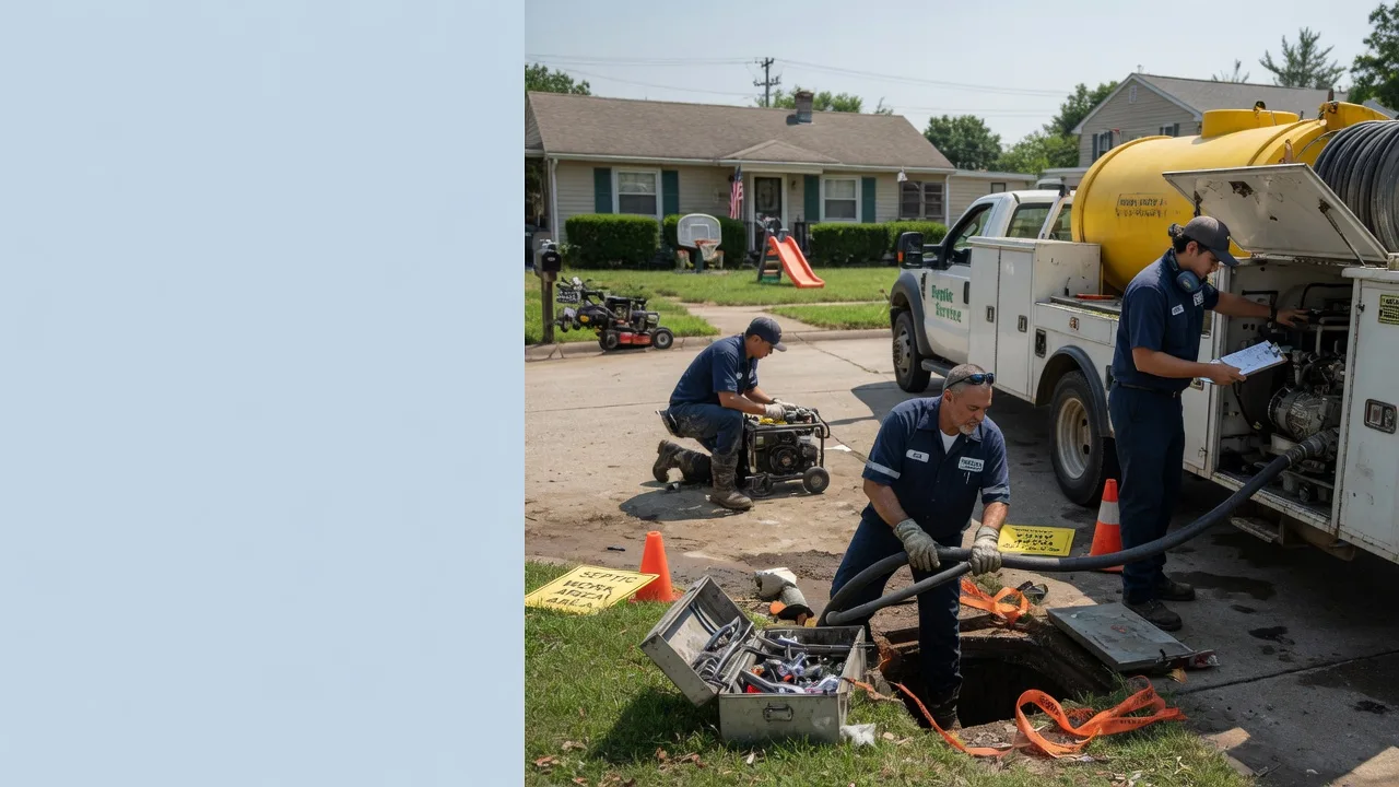 Septic Tank Pumping in Carmel, IN near me